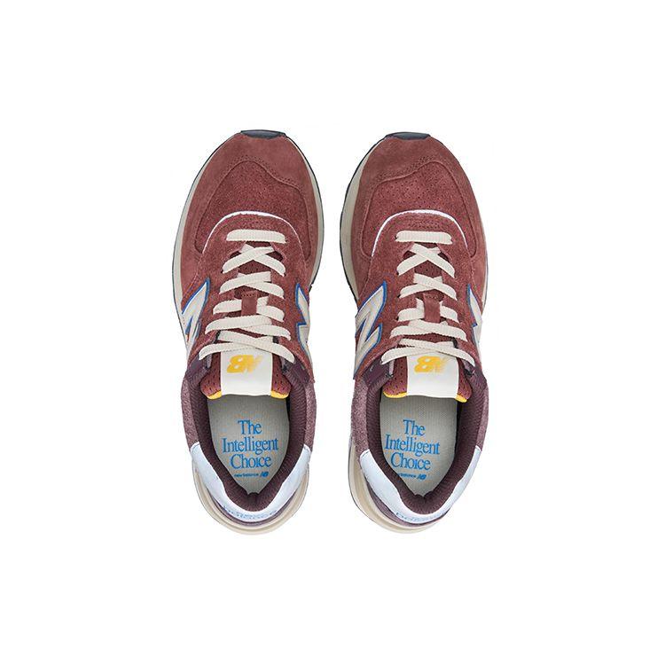 New Balance Nb 574 Retro Comfortable Low Top Casual Running Shoes Men Sneaker Brick-Red U574LGBR