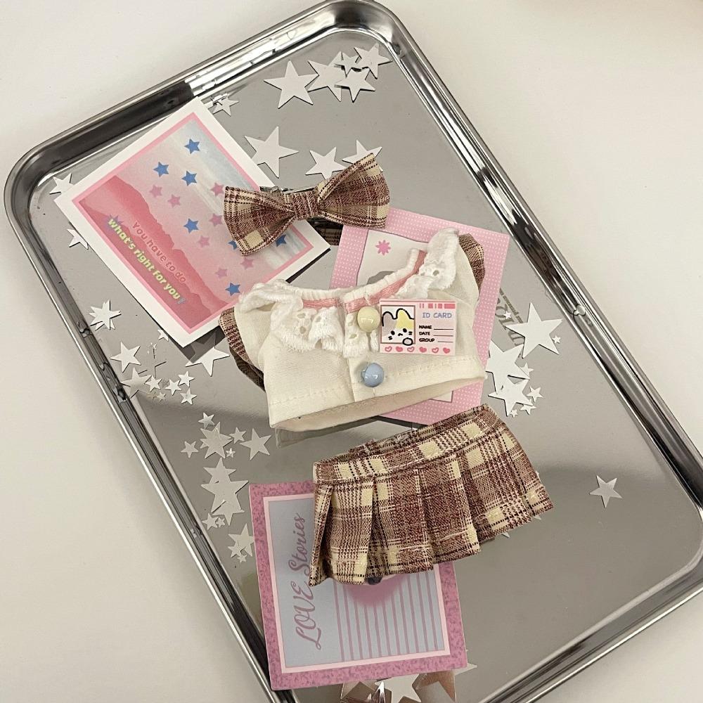 

Мультяшный дизайн, плюшевая кукла, одежда, мягкий хлопок, мини-одежда для куклы, хлопковый комбинезон для куклы, игра в домик красный