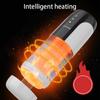 Automatic Telescopic Male Masturbator Thrusting Machine Vibration Blowjob Pussy Moaning Masturbation Cup Adult Sex Toys for Men