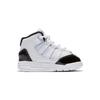 Jordan Max Aura Air Jordan Cushioning, Wear Resistant High Top Toddler Shoes Black White Infant And Toddler AQ9215-121
