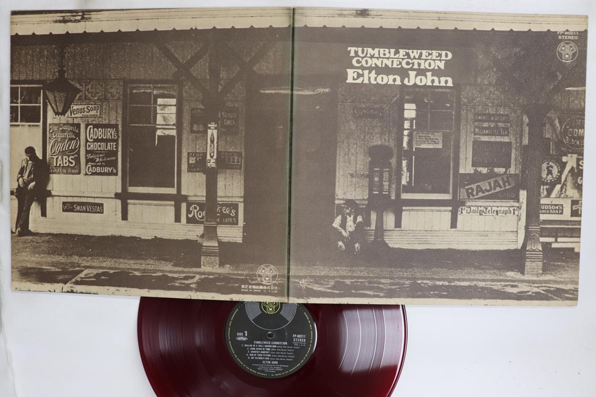 

Виниловая пластинка ELTON JOHN Tumbleweed Connection Красный винил FP80211 DJM 1970 Япония Рок Б/у