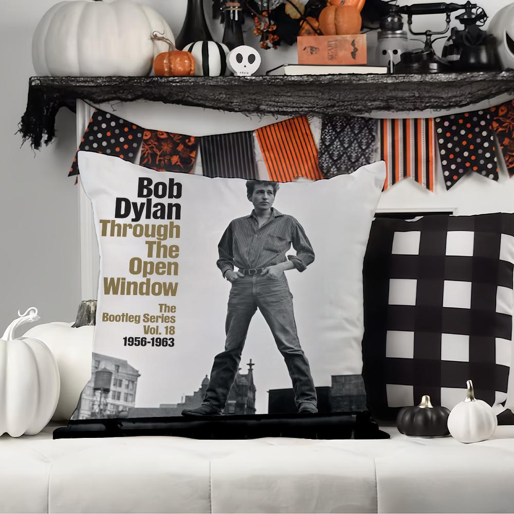 American singer Bob Dylan Pillow Case Office Cushions Suitable For Sofa Car Bedroom Decorative Cushion Cover