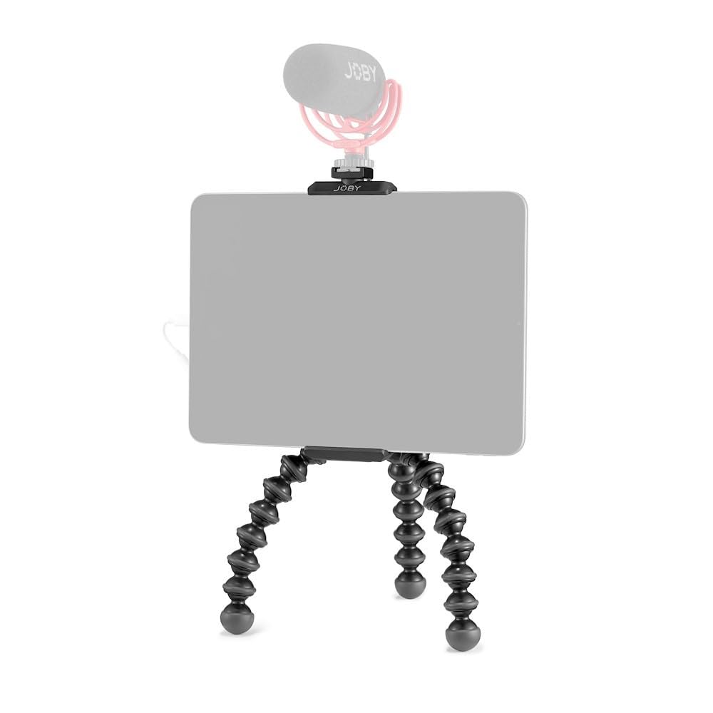 JOBY GripTight Tablet Tripod for PRO2 GorillaPod Tablet Compatible with Tablets inches Wide and inches Deep Tablets, Adapter, 5.5-9.5 0.7