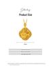 Double-Sided Chinese Peony & Four-Leaf Clover Gold-Plated Necklace