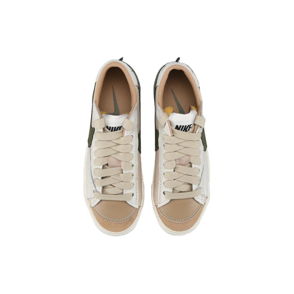 New Nike Blazer Low 77 Jumbo Sanddrift Medium Olive Women's DQ1470-105