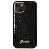 Guess Guhcp14Mhgcrhk Iphone 14 Plus / 15 Plus 6.7 Czarny/Black Hardcase Kolekcja Croco