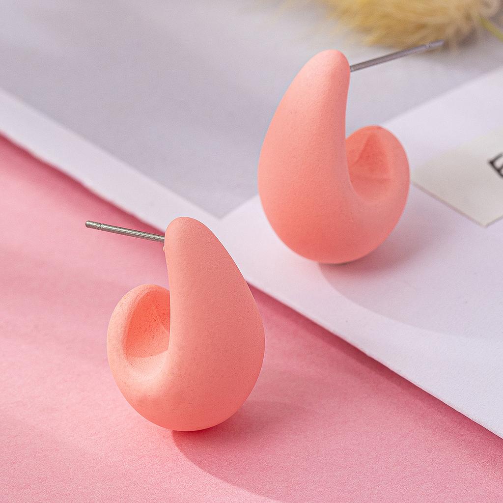 Wassertropfen-Ohrringe Nische High-End Design Stecker Ohrringe Einzigartige Temperament-Ohrringe