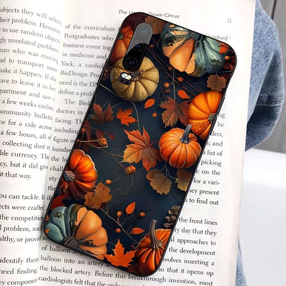 Pumpkin Happy Fall Autumn Phone Case For Huawei Honor 10 Lite 9 20 7A 9X 30 50 60 70 Pro Plus Soft Silicone Cover