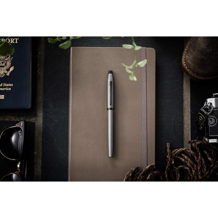 Cross Century II Fountain Pen - Gunmetal Gray - Premium Gift Box - Fine Nib