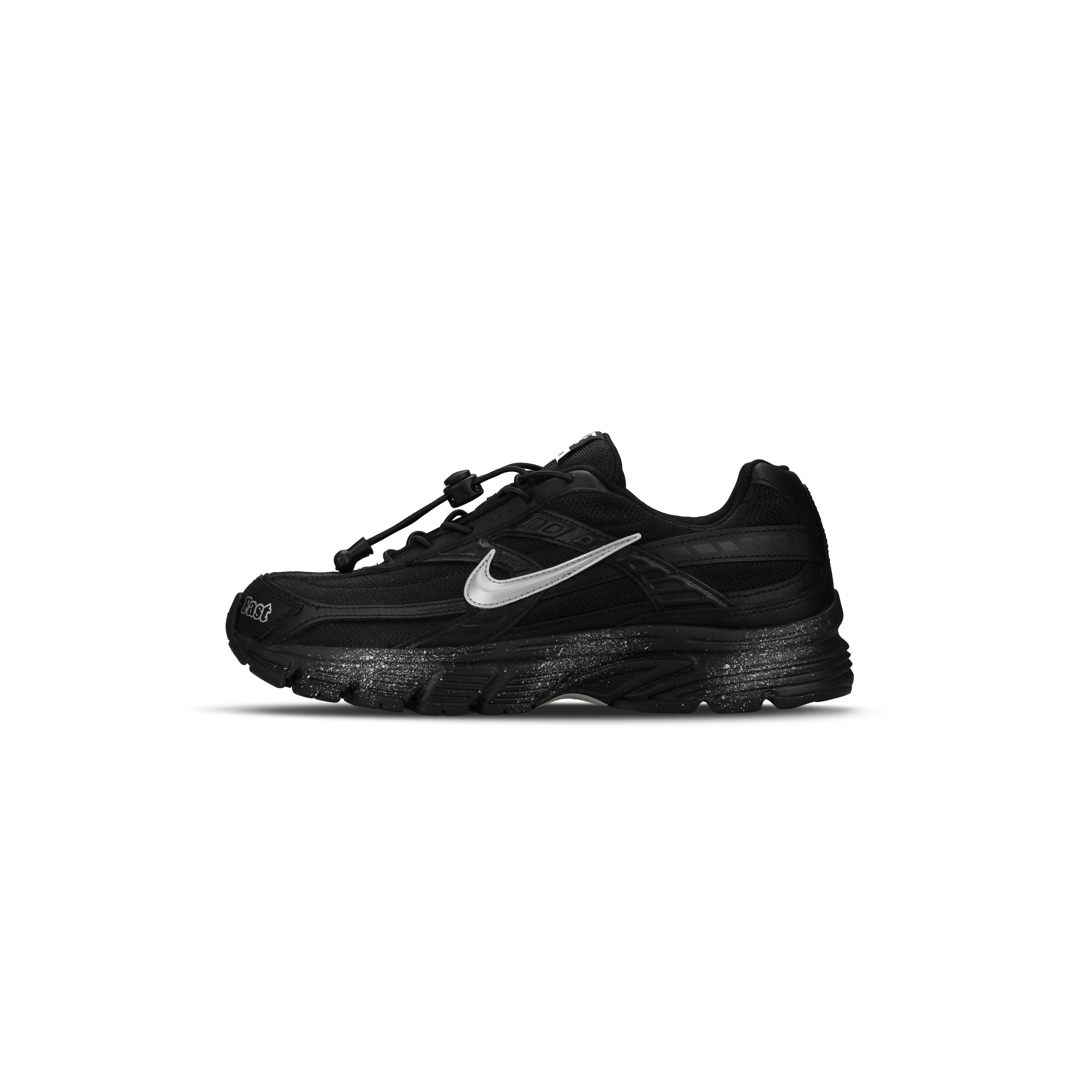 

Nike Initiator Abrasion Resistant Slip Resistant Low top Running Shoes Unisex Black Silver IB4595-001(Team1737-) 40