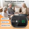 Durable And Safe Dual Red Light Heating Massage Waist Belt Electric Heating Waist Massager Rechargeable Heated Massage Belt Blood Circulation