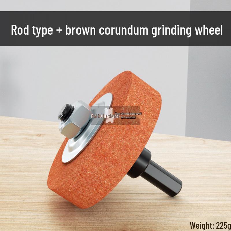 Compact Household Knife Sharpener and Polishing Machine with Sanding Wheel and Hand Drill Conversion Bracket