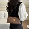 Retro baguette underarm bag women's 2025 new niche fashion high-end shoulder bag versatile messenger small square bag