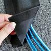 Magic Tape Nylon Carpet Floor Office Desk Cable Grip Office Supplies Cable Protector Wire Cover