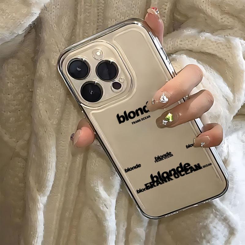 Coque de téléphone Singer F-Frank Blonde Oceans Pour iPhone 17 16 15 14 13 12 11 Pro Max Mini SE 7 8 Plus 17E Housse Transparente Fundas
