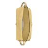 Coach Chelsea 36 Lettering Embossed Metal Hardware Push Lock Closure Calf Leather Shoulder Bag Large Women's Vanilla