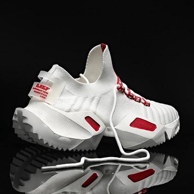 Running Shoes Large Size Fashion Sneakers Breathable Shock Absorbing Wear Resistant Running Shoes Sports Shoes