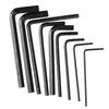 9Pcs Guitar Hex Wrench Metal Hex Key Flat End Instrument Accessory for Repair Maintenance