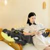Super soft cute crocodile stomach pillow plush toy girl sleeping pillow on bed Cute doll doll
