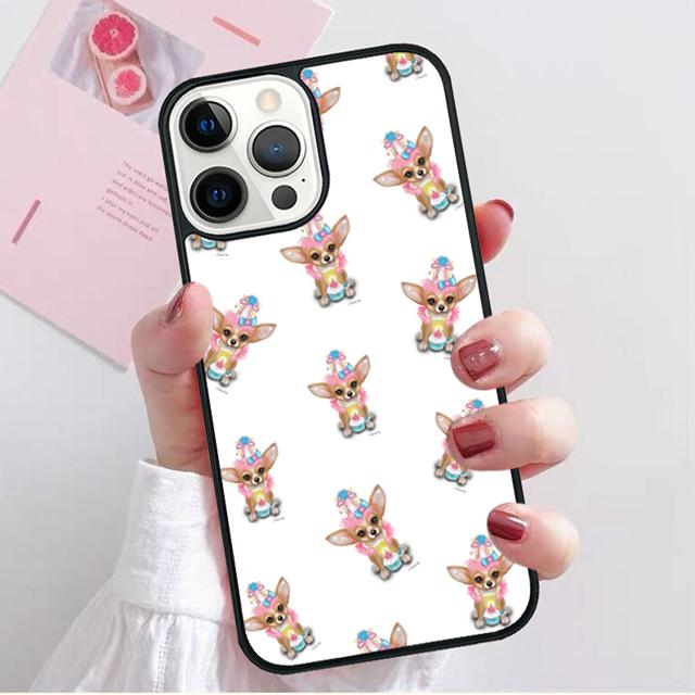 I Love My Chihuahua Dog Pug Coque Shell For iPhone 17 Air 15 16 14 13 12 Pro Max 11 Pro Max Plus Phone Case Cover