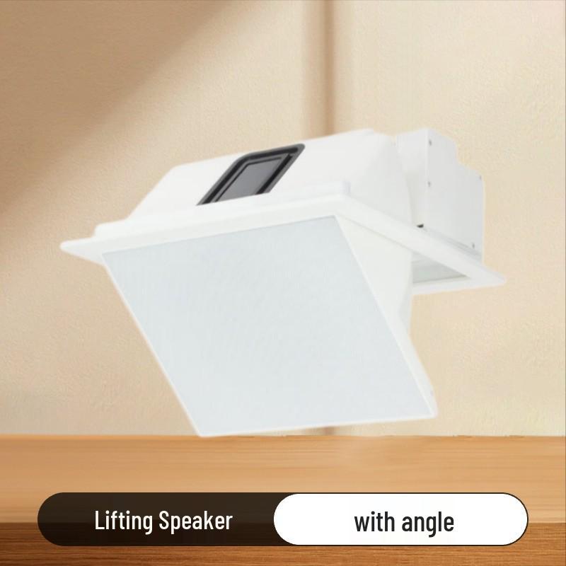 Tianlai 6.5  Square Ceiling Speaker with Electric Lift & Adjustable Flip Angle for Home Theater m02 35W белый