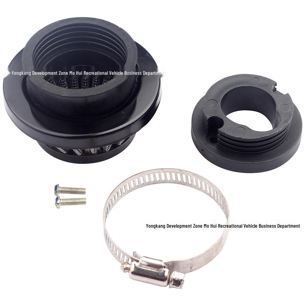 

Mini Motorcycle ATV Beach Buggy 47/49CC Air Filter Intake Set - Black None