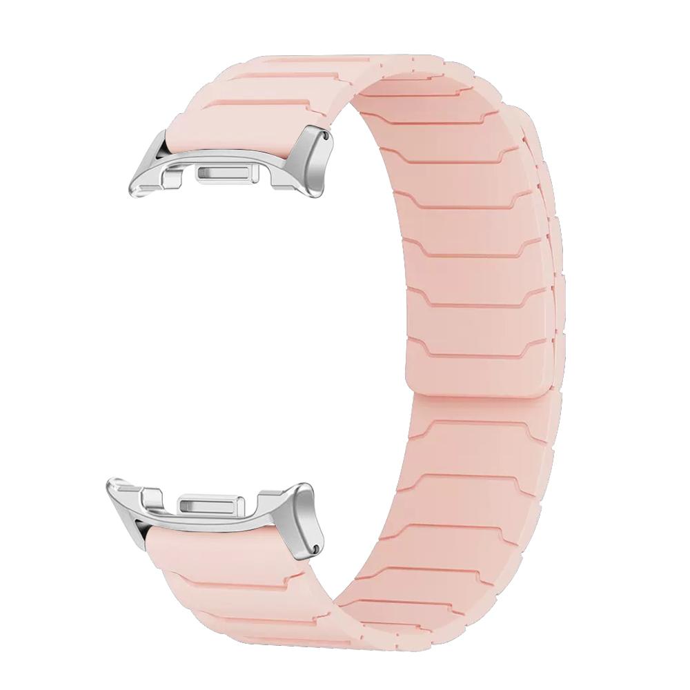 Sports Silicone Loop Band For Samsung Galaxy Watch 8 40mm 44mm/Watch 8 Classic 46mm Magnetic Strap Replace Wristband Bracelets