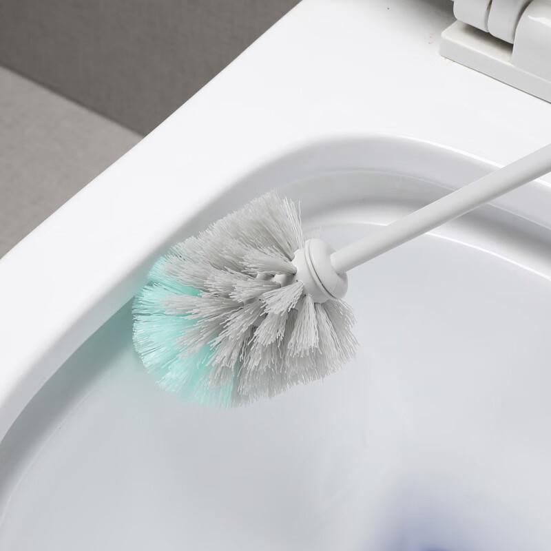 Meiliya Wall-Mounted Round Toilet Brush (2-Pack)