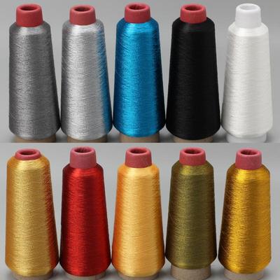 New Gold and Silver Multi-color Polyester Yarn 1 Pc 150D/Cross-stitch Embroidery Thread Hanger Gift Wrapping Thread