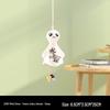 Totoro Ceramic Wind Chime Ornament - Cute Japanese Wall Decor for Girls' Bedroom