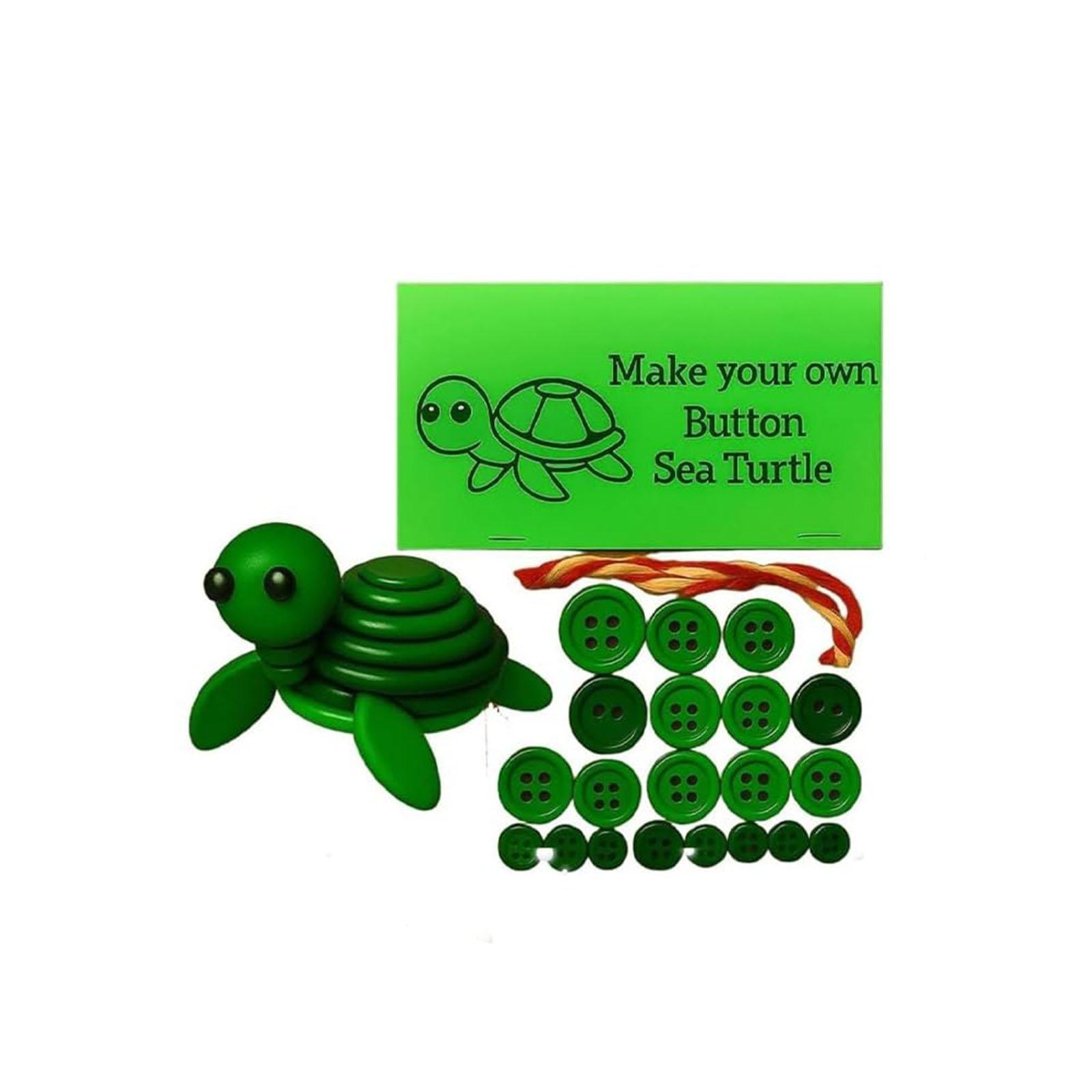 

DIY Button Snowman Ornament Kit One Size