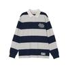 Long Sleeve Rugby T shirT Dark Blue kreclT35350