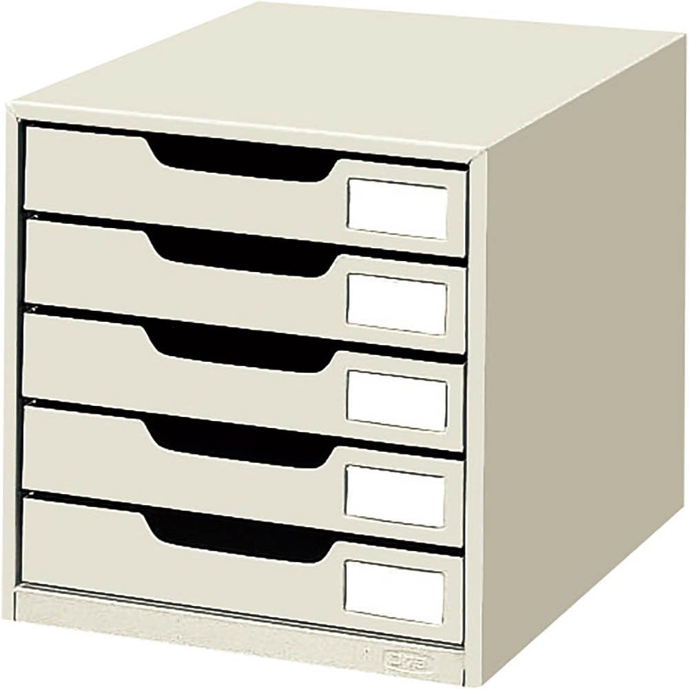 Kokuyo LC-15M Letter Case, Steel Drawer, A4 Vertical, Double Drawer, 5 Tiers