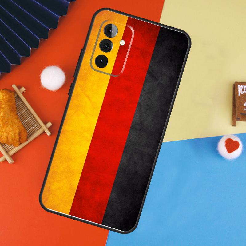 Germany Flag Banner Case For Samsung Galaxy A54 A34 A14 A55 A35 A33 A53 A13 A23 A17 A06 A16 A56 A36 A52 A32 A15