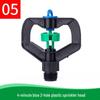 360° Rotating Atomizing Micro-Sprinkler for Irrigation and Cooling