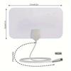 1080P Digital HD Indoor Antenna - 200 Miles Range for Home Hotel TV Reception