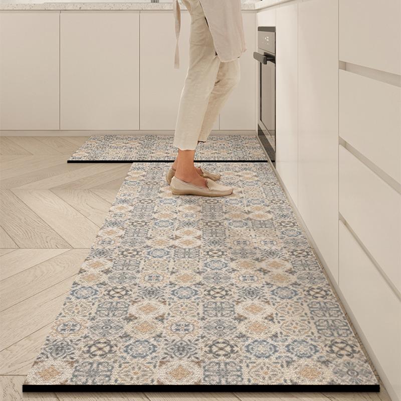 Kitchen Floor Mat Pvc Soft Diatom Mud Rug Absorbent Carpet Non-slip Home Decoration Foot Mats Alfombra De Cocina