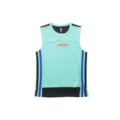 Camiseta Regata de Basquete para Treino de Fitness com Logo Harden Masculina Verde Ácido GP9792