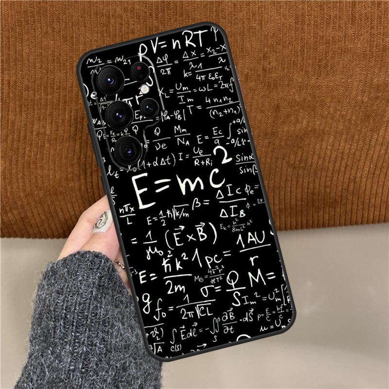 Physics Math Formula Equation Case For Samsung Galaxy S22 S23 Ultra Note 20 S8 S9 S10 Note 10 Plus S21 FE S20 FE Coque