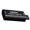 HUIKKJP Capture Board HDMI Capture Card, ultrakompakt, USB 2.0 kompatibel, 1080p, für Game-Streaming, Bildschirmfreigabe, Aufnahme und Live-Übertragung