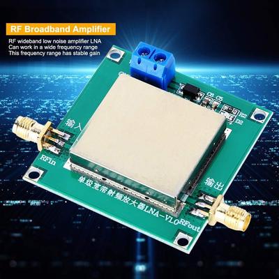 1‑3000MHz RF szerokopasmowy wzmacniacz niskoszumowy LNA (Zdobyć: 20DB) Napięcie zasilania o niskim poziomie szumów 12 V DC