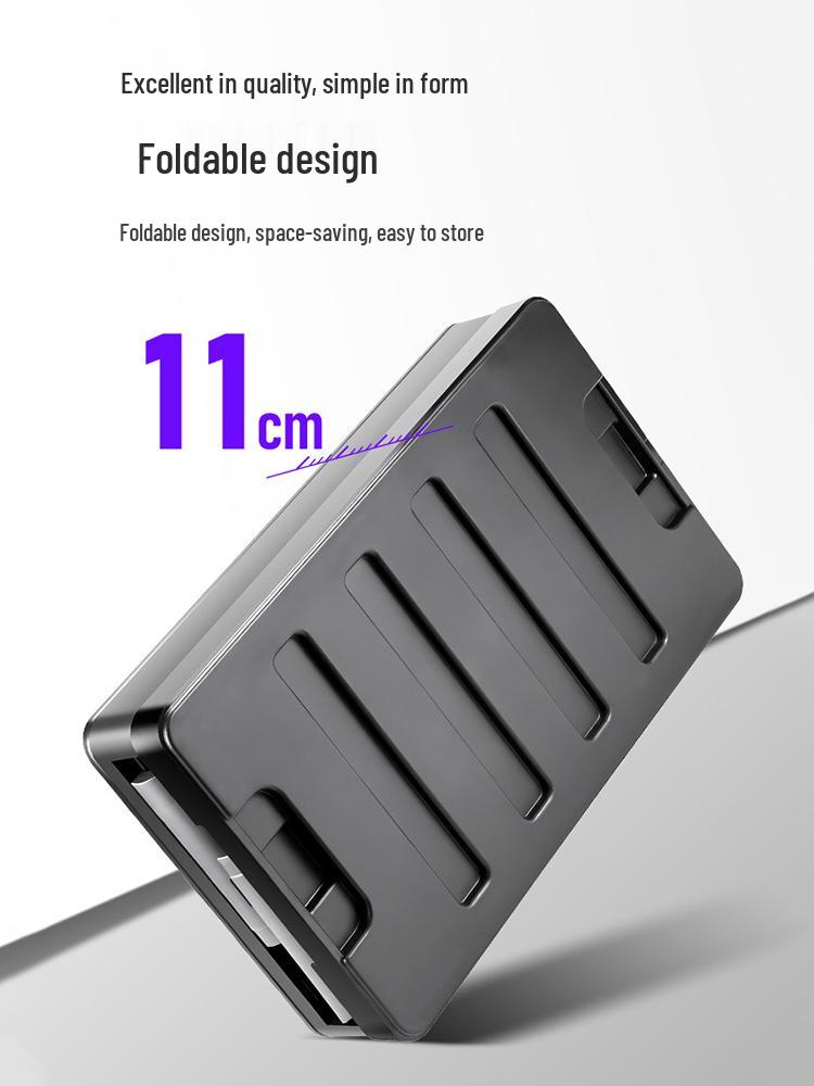 Vehicle Trunk Organizer: Car Interior Storage Box and Tail Box Case for Practical Item Collection.