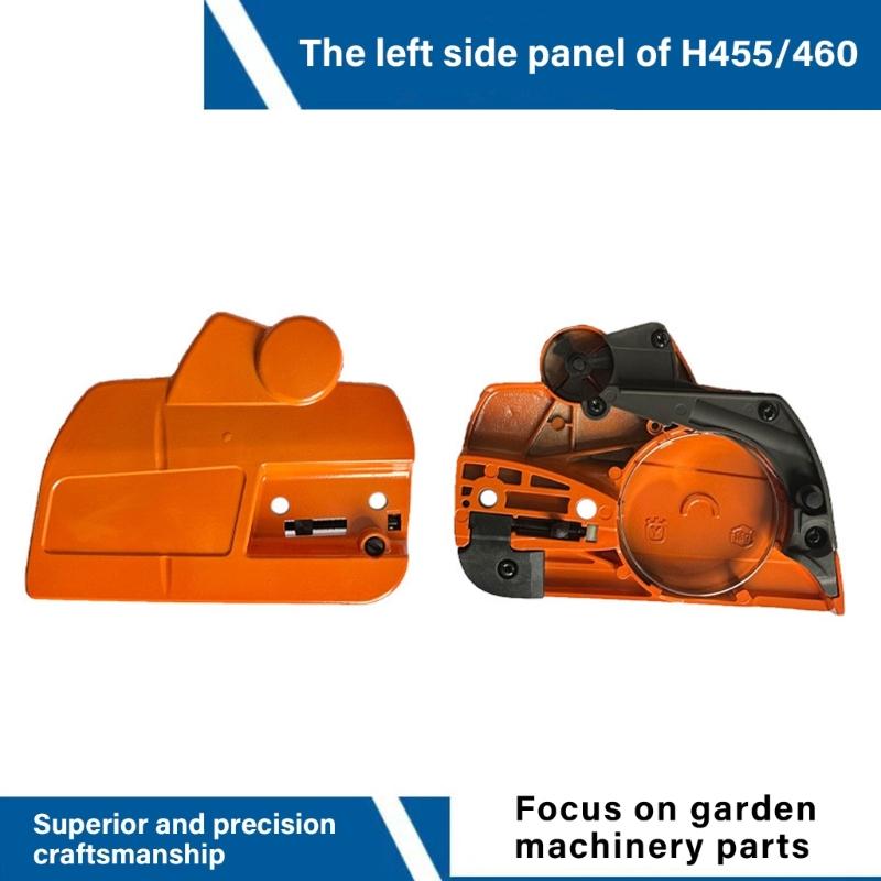 Quality Chainsaw Clutch Cover With Brake For 455 460 Chainsaws Reliable Operations Replaces OEM Part # 537286301