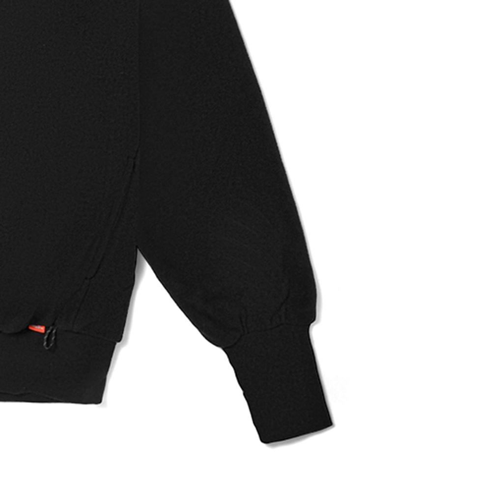 Vans Tdc Tokyo Design Collective Solid Color Round Neck Casual Pullover Sweatshirt Unisex Sweatshirt Black VN000FSMBLK