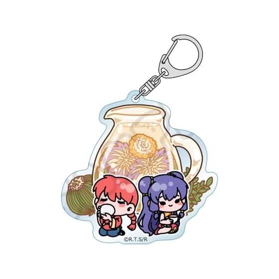 Ranma 1/2 TV Anime [Ranma & Shampoo] Acrylic Keychain Vol. 2