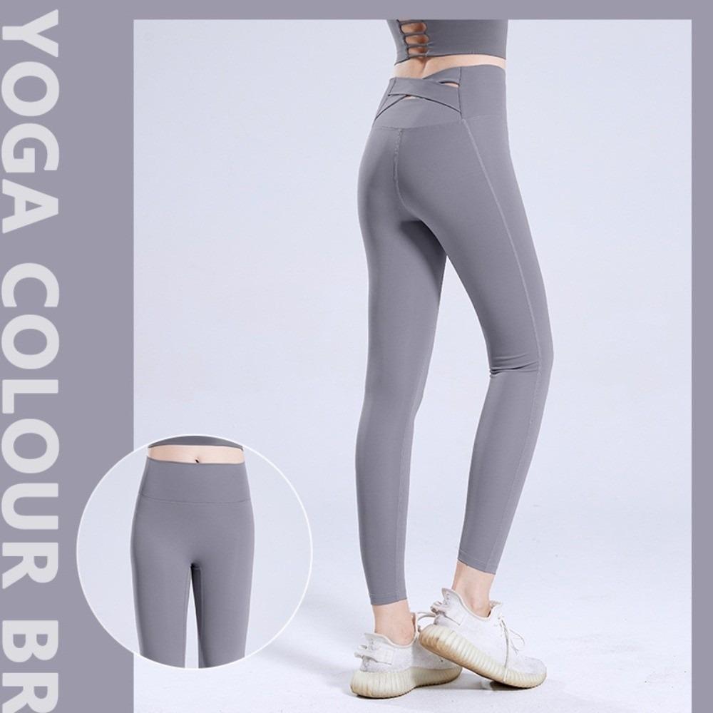 Elastic Yoga Leggings Tight Tummy Control Pilates Pants Body Shaper Hip Lift Yoga Pants  Girls