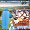 Reusable Freezer Pack Refrigerator Ice Blocks Ice Crystal Box 50/80/90/100ml Cold Freezer Pack Picnic Cooler Water Injection Box