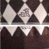 Fall/Winter Vintage Jacquard Sweater Women High Neck Knit Sweater Short Thick Loose Print Knitwear Top Jumper