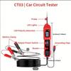 DC 6-24V Multifunctional Car Circuit Tester Continuity Testing 8A Automotive Electric Circuit Tester Test Lamp Digital Display