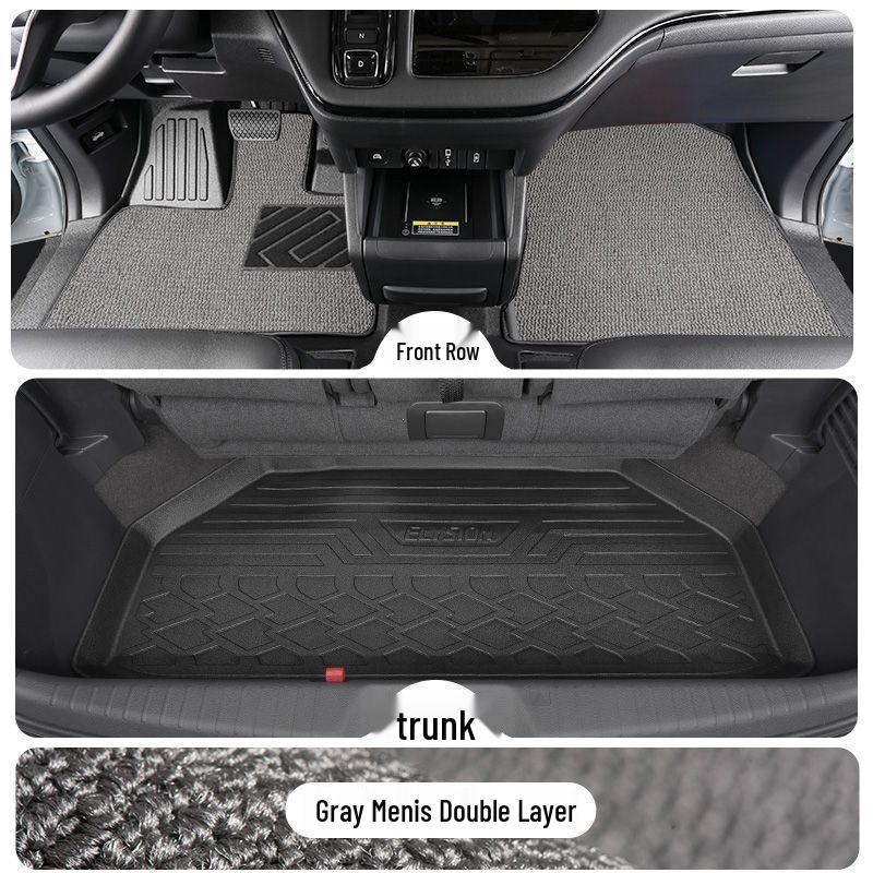 Honda Odyssey Floor Mats, Full Coverage, Models 15-26, Front Row TPE, EHEV Seven-Seater Special GAC